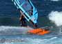 Windsurfing at El Cabezo in El Medano Tenerife 22-03-2014 