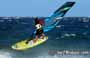 Windsurfing at El Cabezo in El Medano Tenerife 22-03-2014 