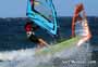 Windsurfing at El Cabezo in El Medano Tenerife 22-03-2014 