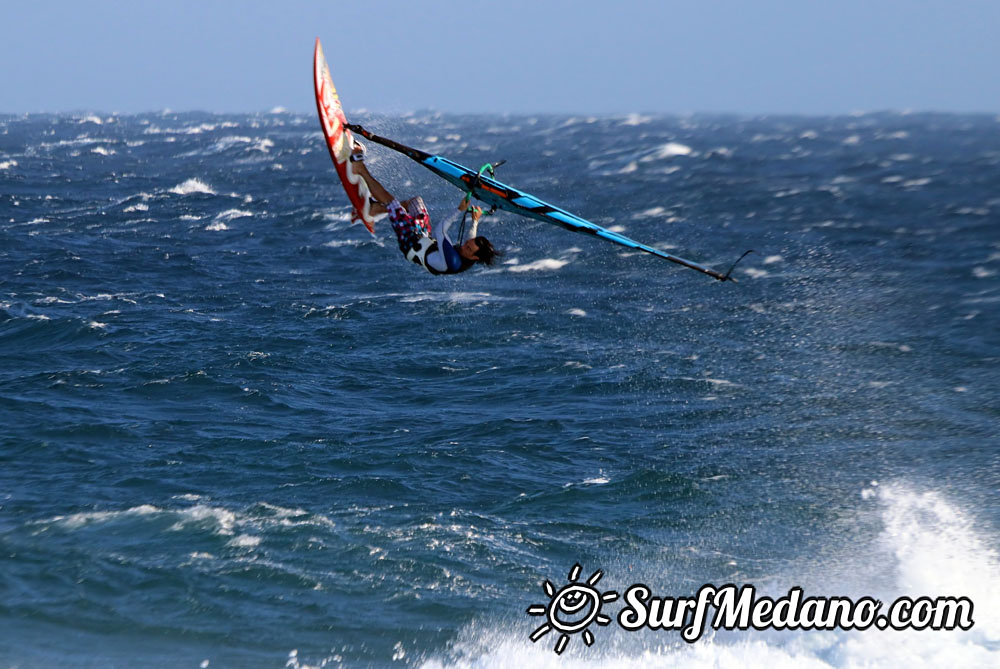 Windsurfing at Harbour Wall  24-03-2014 with Maciek Rutkowski, Andrea Cucchi, Nico Akgazciyan and others   Tenerife