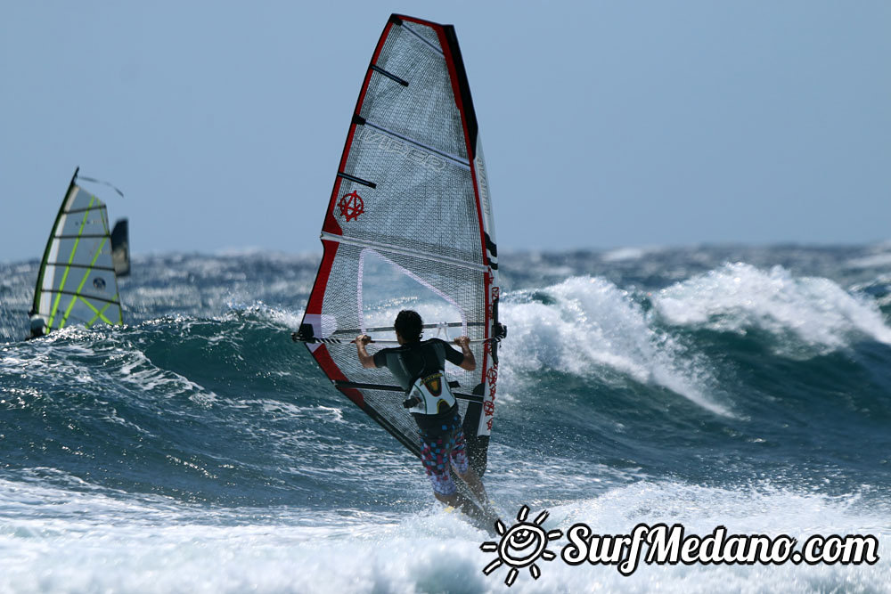 Windsurfing at Harbour Wall  24-03-2014 with Maciek Rutkowski, Andrea Cucchi, Nico Akgazciyan and others   Tenerife