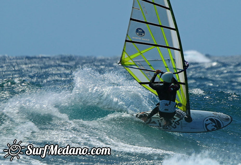 Windsurfing at Harbour Wall  24-03-2014 with Maciek Rutkowski, Andrea Cucchi, Nico Akgazciyan and others   Tenerife