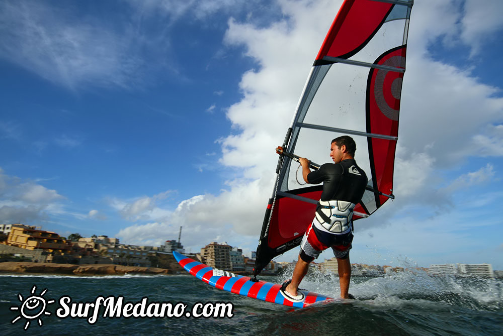 Evening Fun at Playa Sur in El Medano Tenerife 01-04-2014 