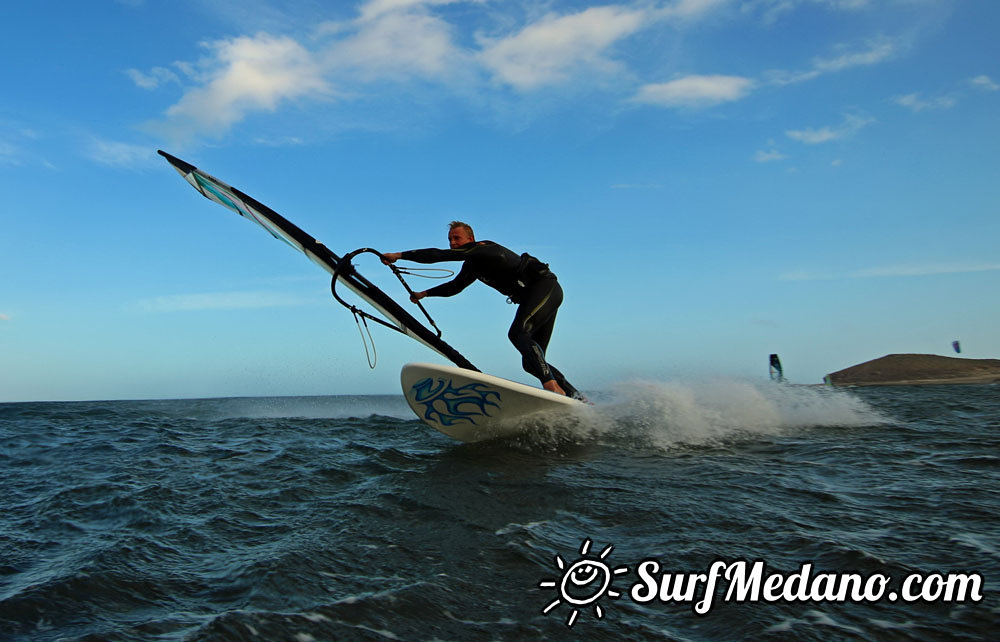 Evening Fun at Playa Sur in El Medano Tenerife 01-04-2014 