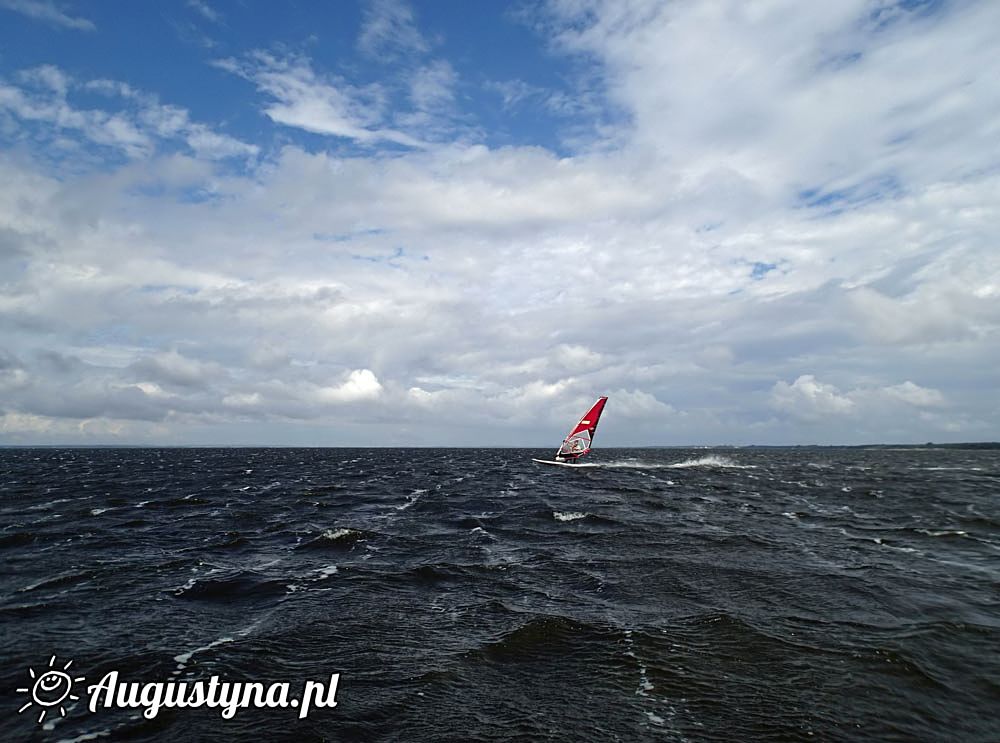 Windsurfing i kitesurfing 14-08-2014 w Jastarni na Pwyspie Helskim