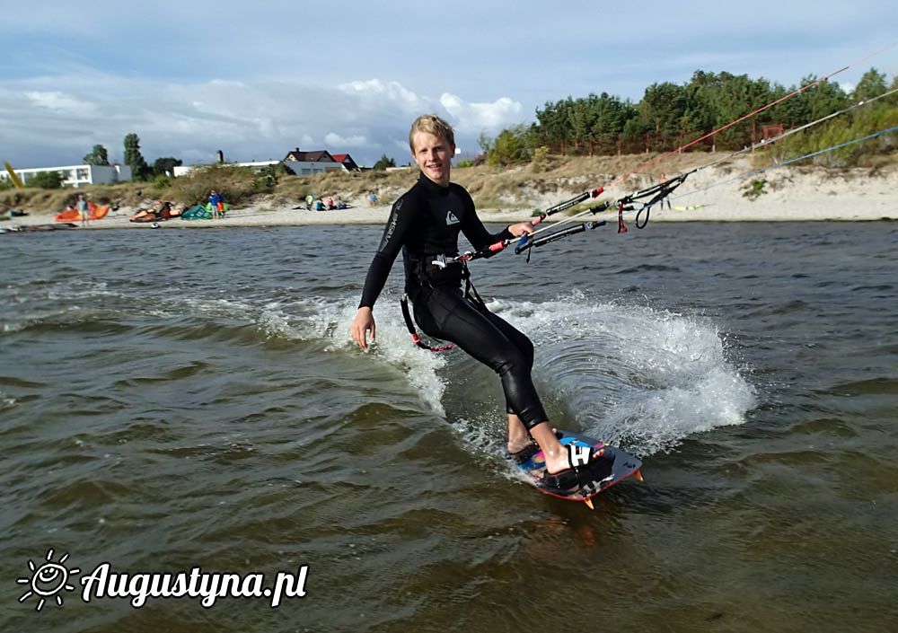 Windsurfing i kitesurfing 16-08-2014 w Jastarni na Pwyspie Helskim