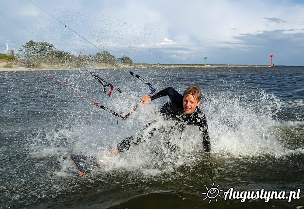 Windsurfing i kitesurfing 16-08-2014 w Jastarni na Pwyspie Helskim