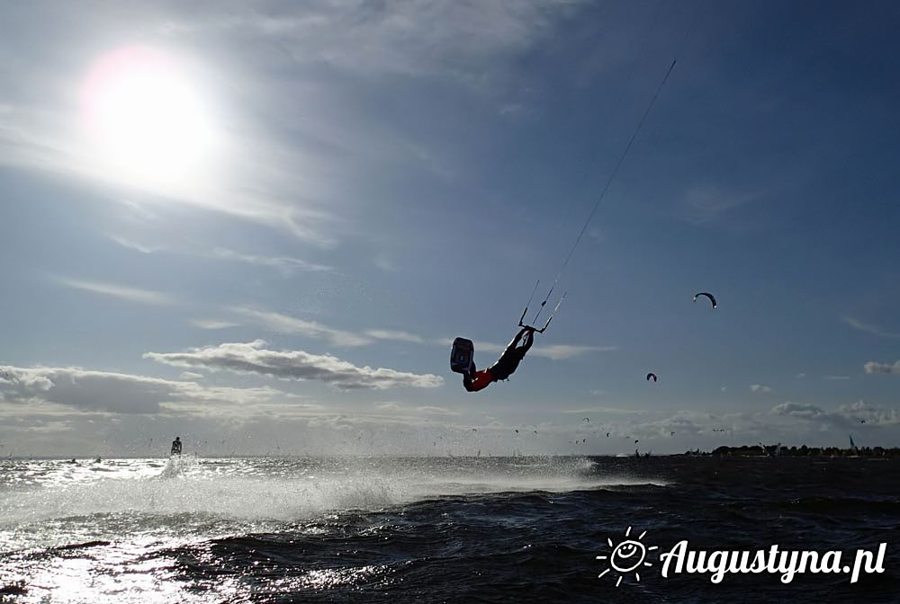 Windsurfing i kitesurfing 16-08-2014 w Jastarni na Pwyspie Helskim