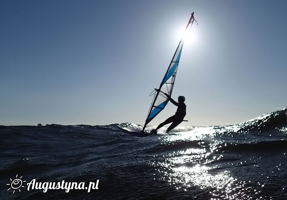 Light wave windsurfing 19-08-2014 w Jastarni na Pwyspie Helskim