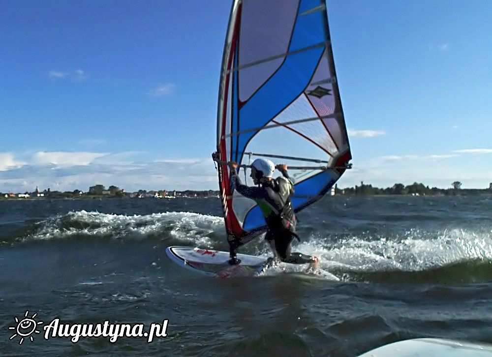 Light wave windsurfing 19-08-2014 w Jastarni na Pwyspie Helskim