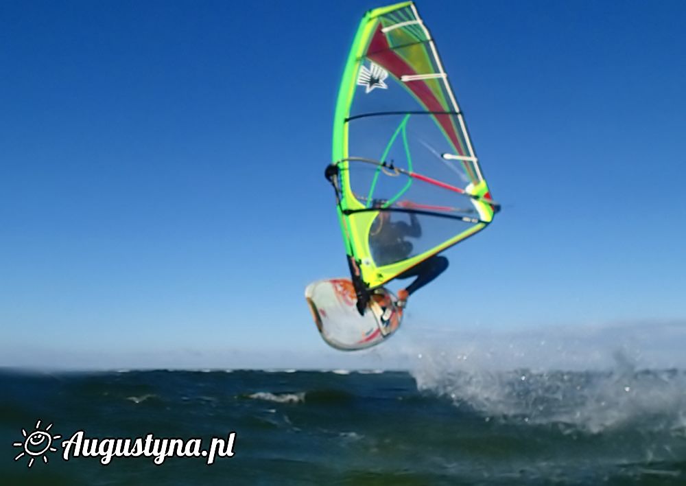 Light wave windsurfing 19-08-2014 w Jastarni na Pwyspie Helskim