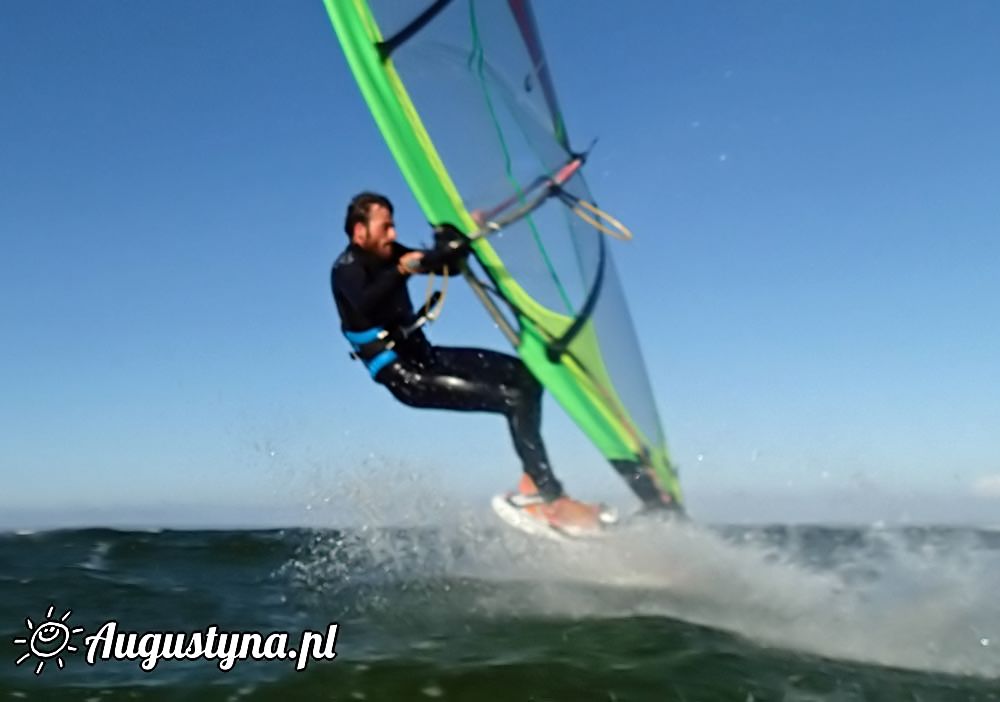 Light wave windsurfing 19-08-2014 w Jastarni na Pwyspie Helskim