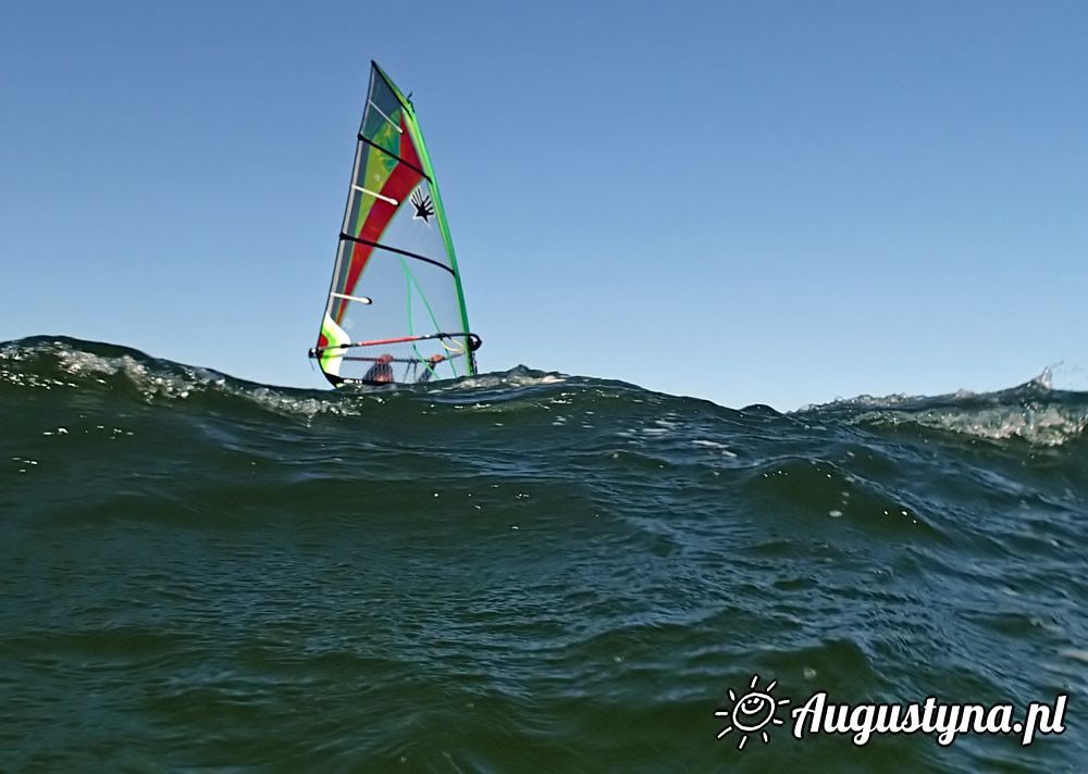 Light wave windsurfing 19-08-2014 w Jastarni na Pwyspie Helskim