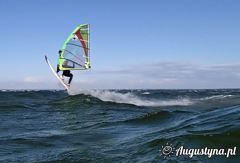 Light wave windsurfing 19-08-2014 w Jastarni na Pwyspie Helskim