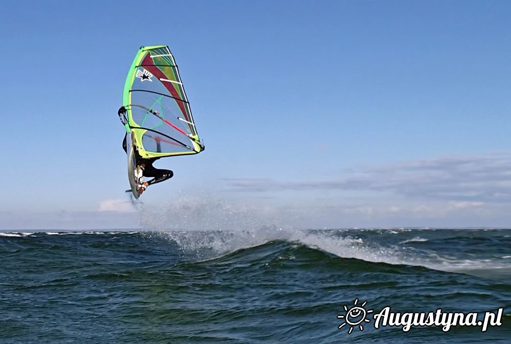 Light wave windsurfing 19-08-2014 w Jastarni na Pwyspie Helskim