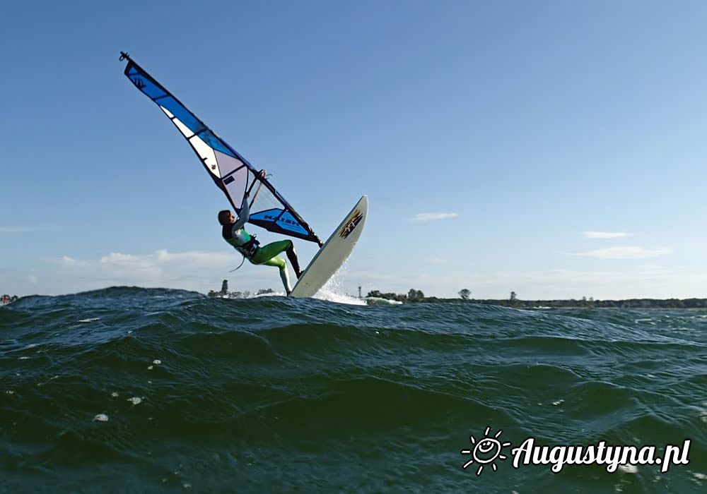 Light wave windsurfing 19-08-2014 w Jastarni na Pwyspie Helskim