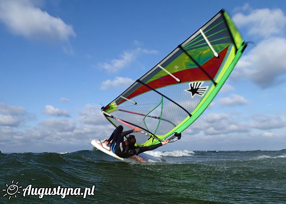 Windsurfing at JOKES aka JAWS 20-08-2014 w Jastarni na Pwyspie Helskim