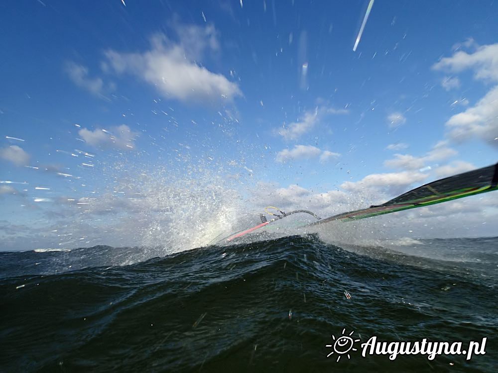 Windsurfing at JOKES aka JAWS 20-08-2014 w Jastarni na Pwyspie Helskim