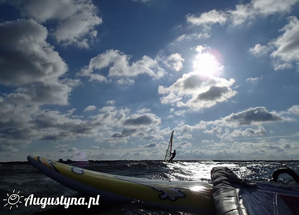 Windsurfing at JOKES aka JAWS 20-08-2014 w Jastarni na Pwyspie Helskim