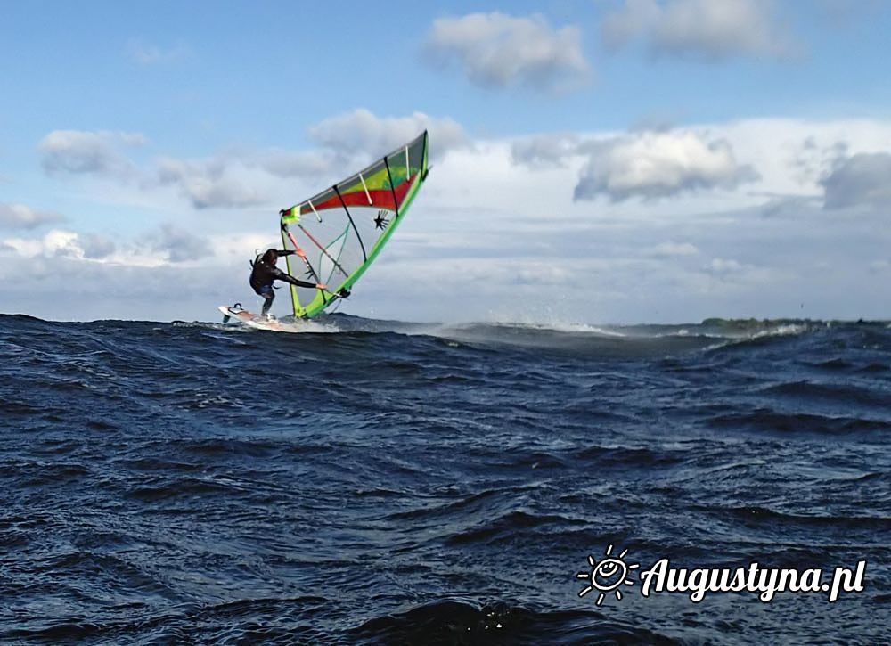 Windsurfing at JOKES aka JAWS 20-08-2014 w Jastarni na Pwyspie Helskim