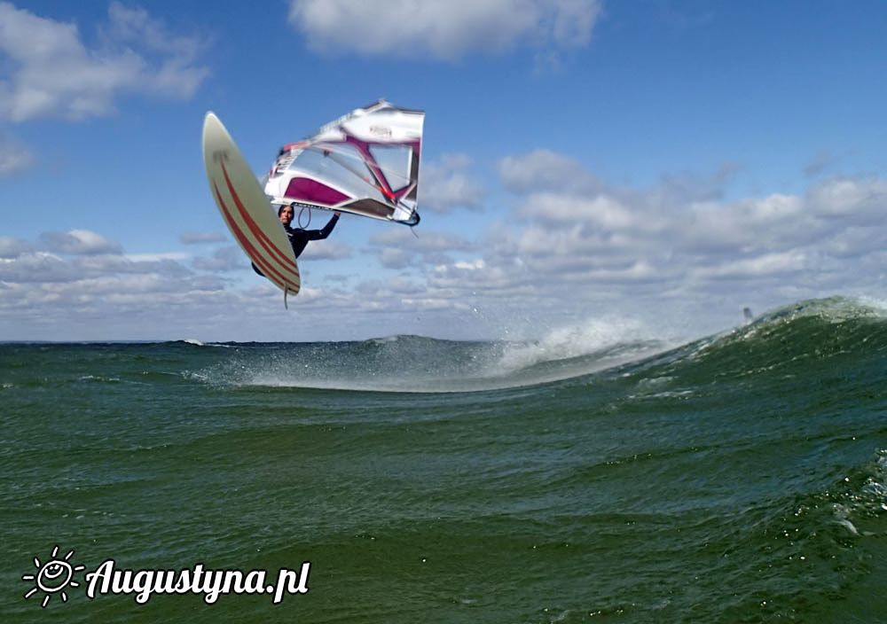 Windsurfing at JOKES aka JAWS 20-08-2014 w Jastarni na Pwyspie Helskim