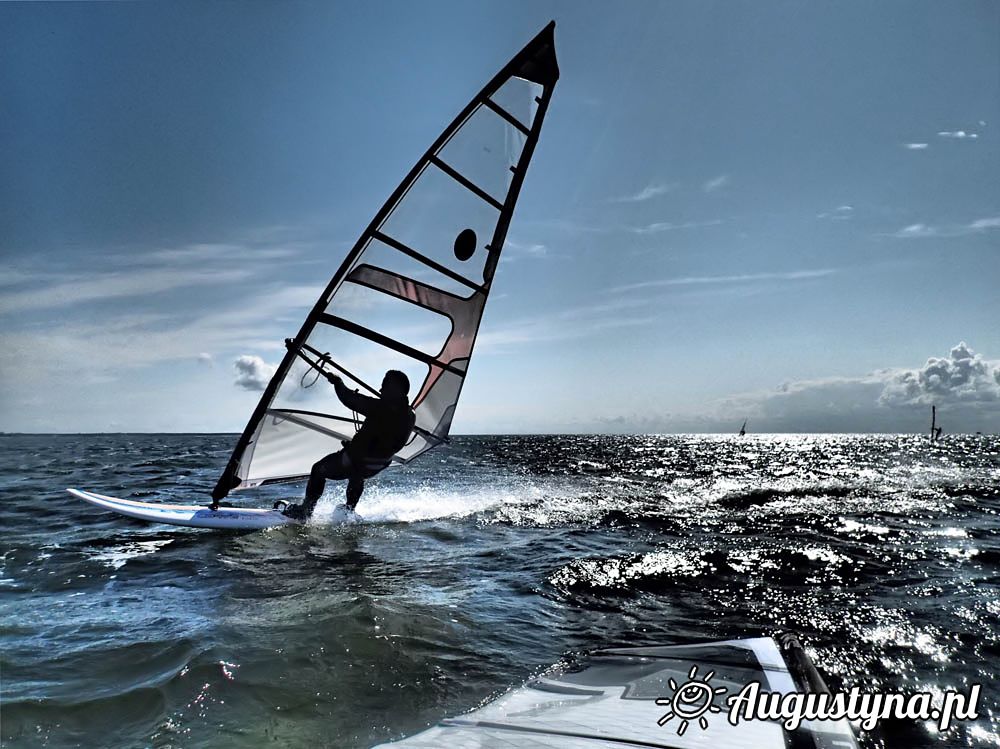 Windsurfing 27-08-2014 w Jastarni na Pwyspie Helskim