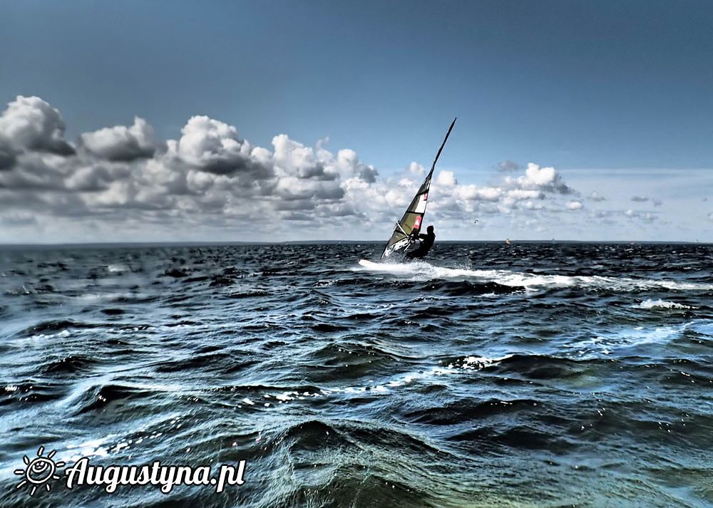 Windsurfing 27-08-2014 w Jastarni na Pwyspie Helskim