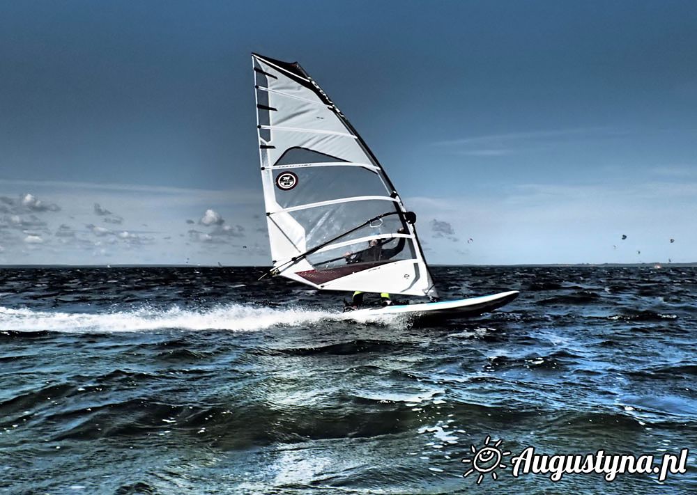 Windsurfing 27-08-2014 w Jastarni na Pwyspie Helskim