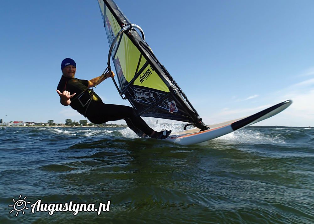 Windsurfing 27-08-2014 w Jastarni na Pwyspie Helskim