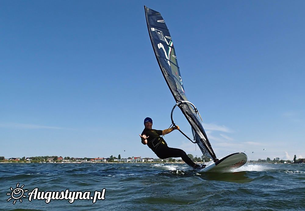 Windsurfing 27-08-2014 w Jastarni na Pwyspie Helskim