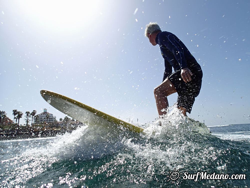 Surfing in Los Christianos 24-10-2014  Tenerife