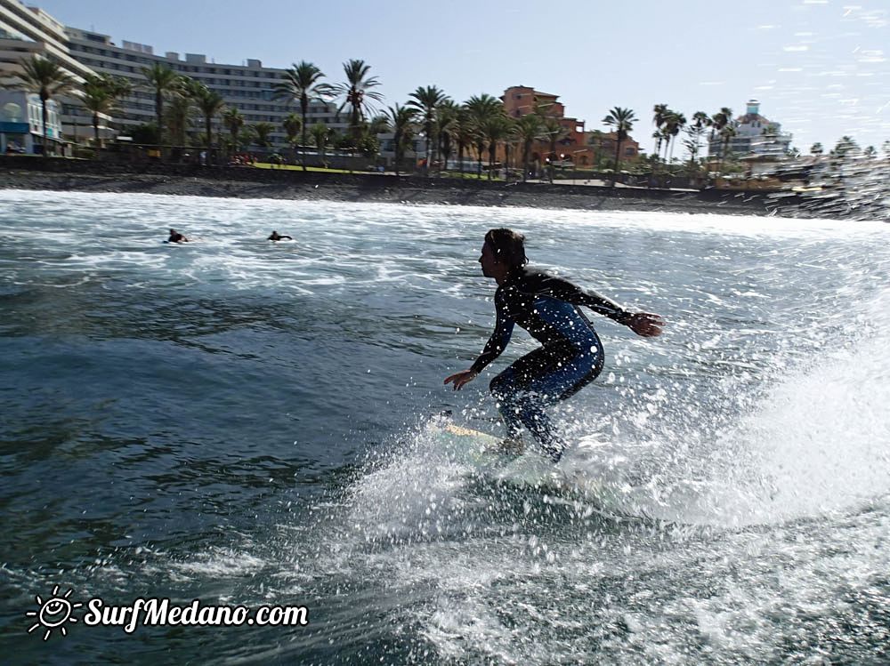 Surfing in Los Christianos 24-10-2014  Tenerife