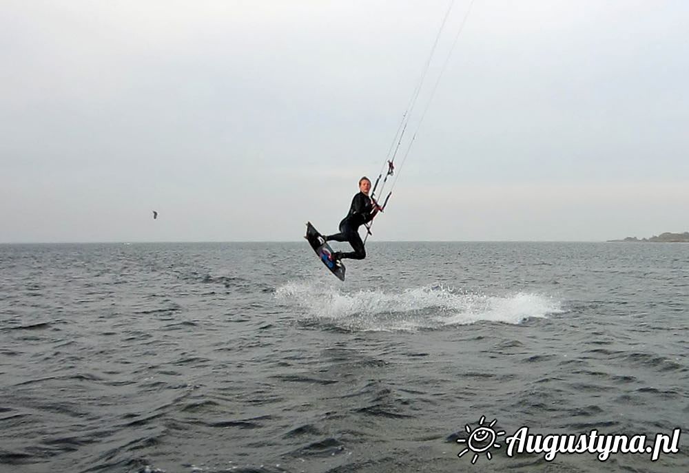 Windsurfing i kitesurfing 27-10-2014 w Jastarni na Pwyspie Helskim