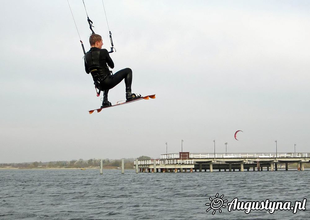 Windsurfing i kitesurfing 27-10-2014 w Jastarni na Pwyspie Helskim