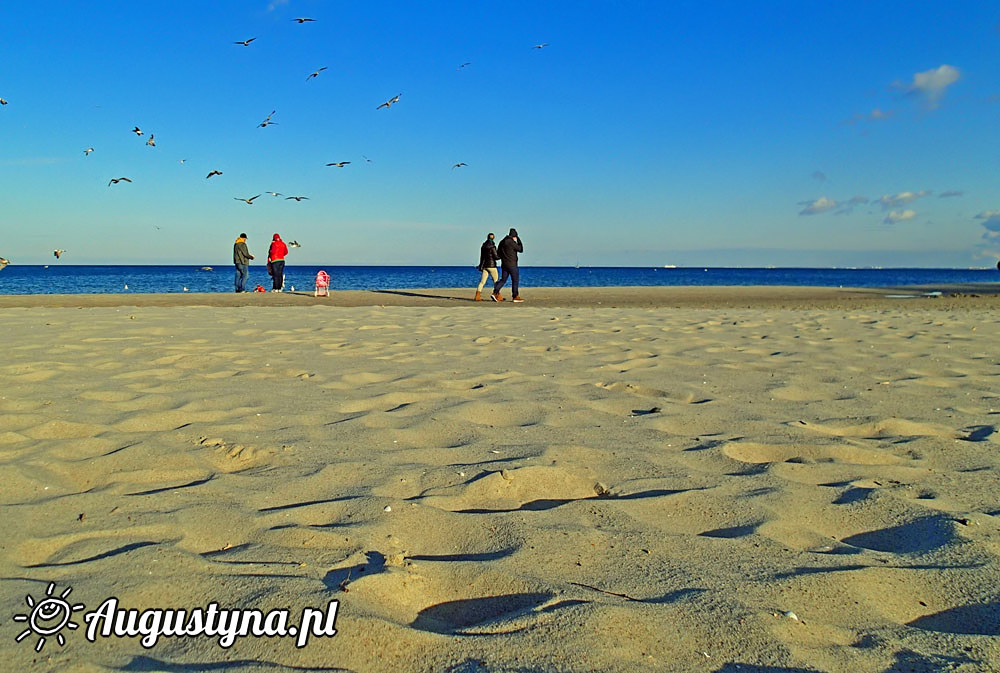 Plaża w Jastarni na Półwyspie Helskim