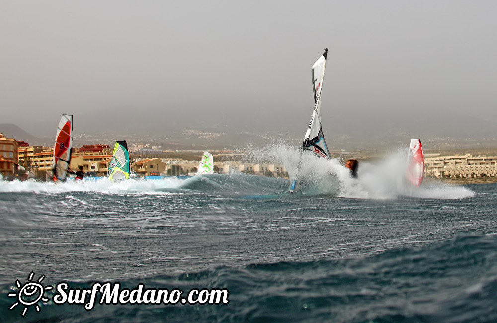 Ripping waves at El Cabezo in El Medano 11-01-2014