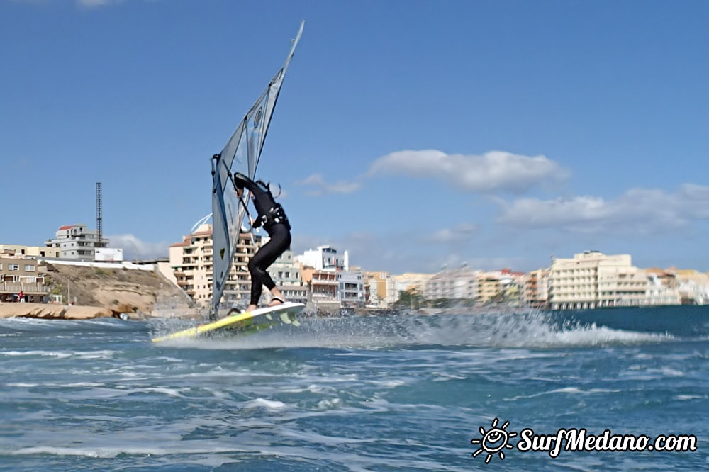 Fun with up to 40 knots wind in El Medano 19-02-2015 Tenerife