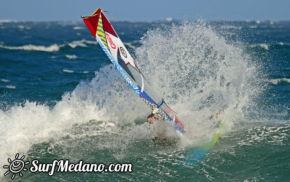 Windsurfing at El Cabezo with Bruch, Lewis, Mussolini, Aleix Sanllehy and others 26-02-2015