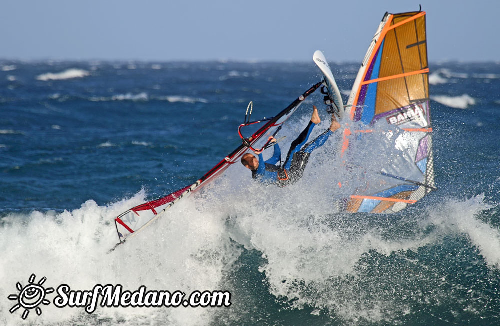 Windsurfing at El Cabezo with Bruch, Lewis, Mussolini, Aleix Sanllehy and others 26-02-2015