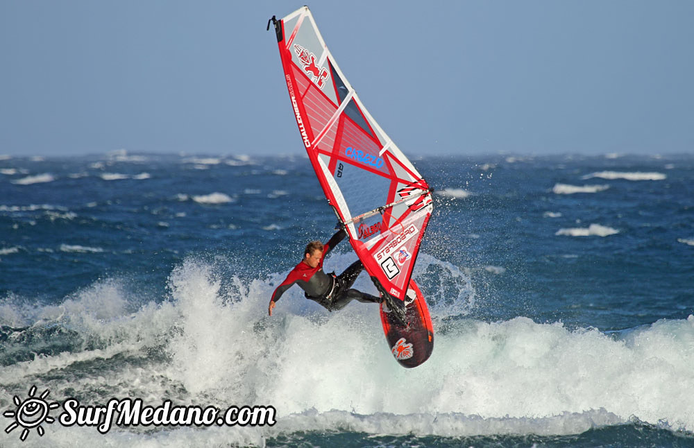 Windsurfing at El Cabezo with Bruch, Lewis, Mussolini, Aleix Sanllehy and others 26-02-2015