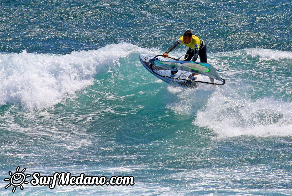 Windsurfing at El Cabezo in El Medano 29-03-2015 