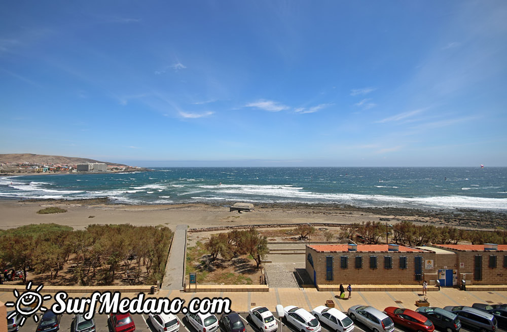 Windsurfing at El Cabezo in El Medano 29-03-2015 