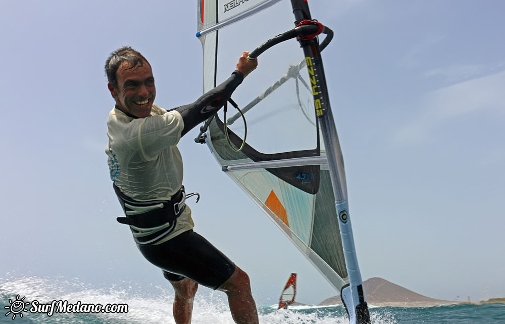 Windy Calima in El Medano 16-05-2015 Tenerife