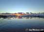 Sunrise at Playa Sur and Cabezo in El Medano Tenerife  