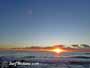 Sunrise at Playa Sur and Cabezo in El Medano Tenerife  