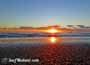 Sunrise at Playa Sur and Cabezo in El Medano Tenerife  