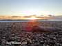 Sunrise at Playa Sur and Cabezo in El Medano Tenerife  