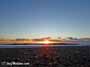 Sunrise at Playa Sur and Cabezo in El Medano Tenerife  