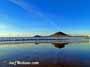 Sunrise at Playa Sur and Cabezo in El Medano Tenerife  