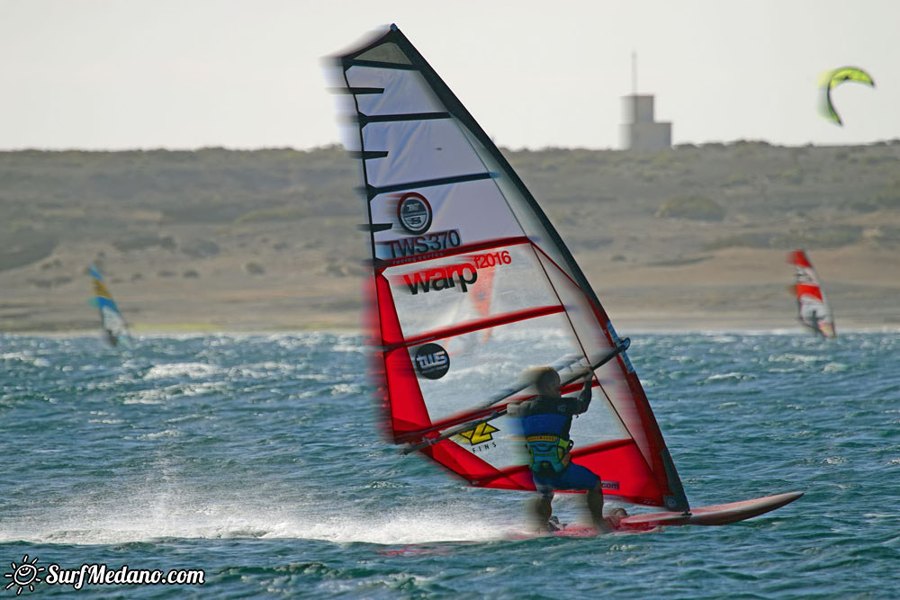 TWS PRO Slalom Training in El Medano 06-01-2016 Tenerife